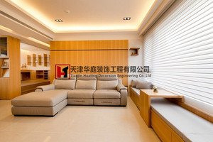 110平米普通户型现代简约家装装修图片设计-天津齐装网装修效果图