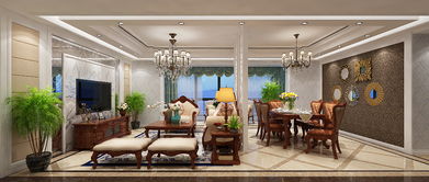 128平欧式豪华四居装修实景图赏析 黄女士的家居梦想成真